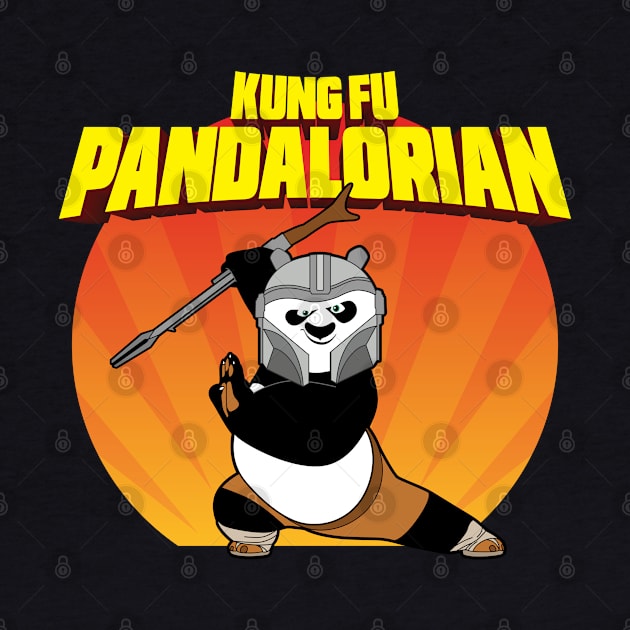 Kung Fu Pandalorian x Mandalorian Panda by muckychris